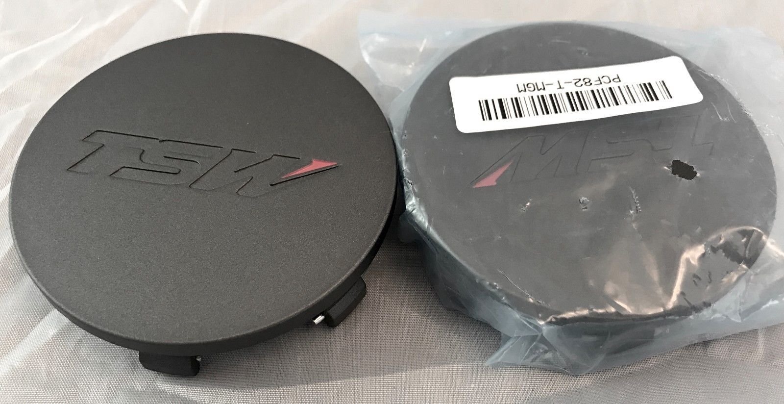 Amazon.co.jp: TSW Wheels PCF82 ホイールセンターキャップ グレー 