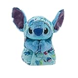 Disney Store Official Stitch Plush with Blanket Pouch - Disney Babies Plushy in Baby Swaddle - Kids Toy for Those who Love Plush Figure Toys, Cute Plushies, & Baby Stuffed Animals - Small - 11¾