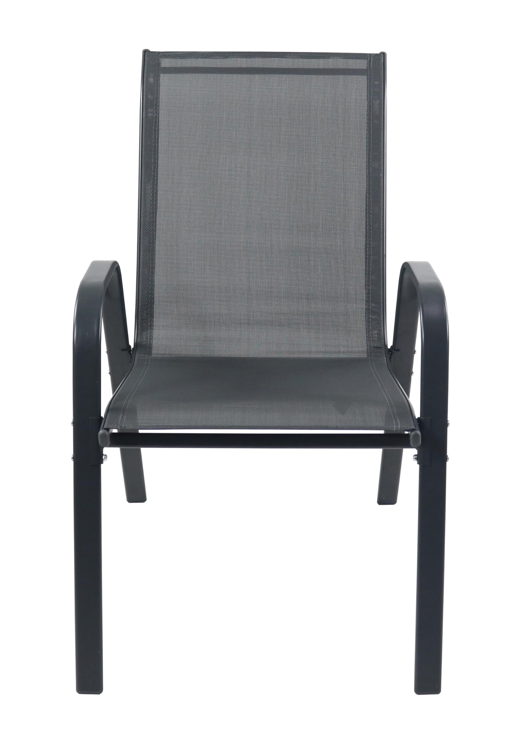VCM 5-tlg Gartenmöbel Set | Sitzgruppe Essgruppe | 1xTisch, 4x Stühle | Tisch Maße ca. H. 70 x B. 70 x T. 70 cm | Garten Set - Sonlas Anthrazit