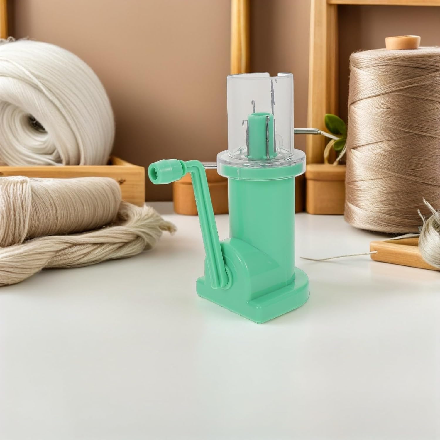 Mini Handheld Knitting Machine for DIY Bracelet Rope Craft