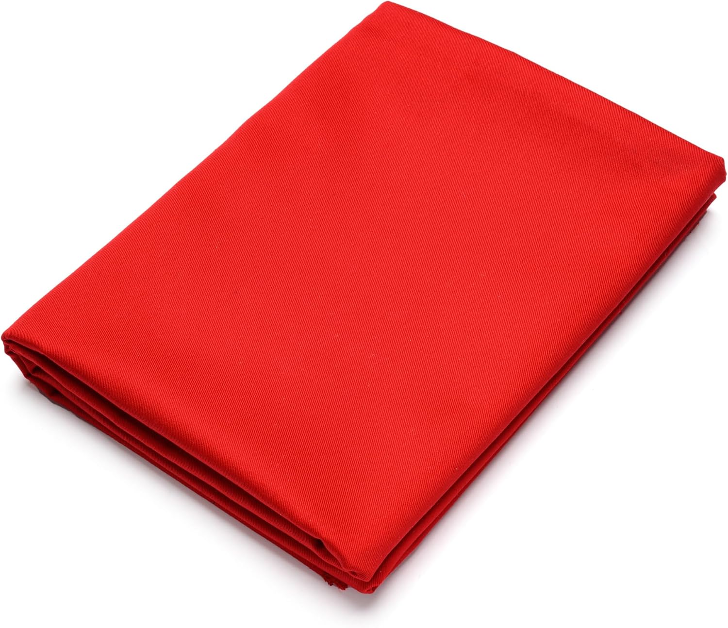 Pico Textiles 20 Yards Bolt - Red Poly Cotton Twill Fabric - Sold by The Bolt - Ideal for Pants, Jackets, Skirts, and Upholstery, Polyester Cotton Fabric for Sewing, Embroidery Fabric