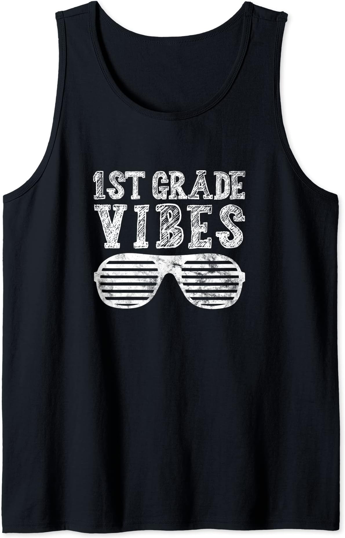 1st Grade Vibes Teacher Student Team Second Grade Funny Cool Tank Top