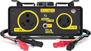 Champion Power Equipment 100740 30-Amp ParaLINK Parallel Kit for Linking Two 2000 to 3000 Watt Inverter Generators, RV Ready