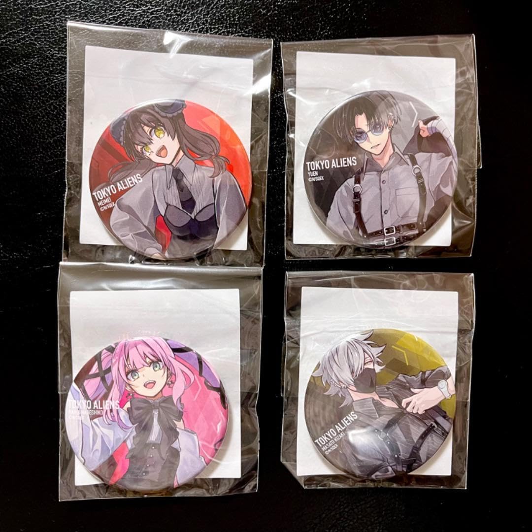 新品未使用】東京エイリアンズ　トレーディングコミック缶バッジ　各種２個 新品未使用】東京エイリアンズ トレーディングコミック缶バッジ 各種2