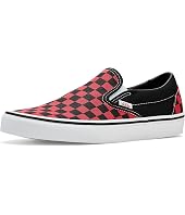 Checkerboard Crimson Haze