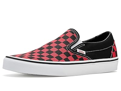 Vans Classic Slip-On Shoes Checkerboard Crimson Haze 