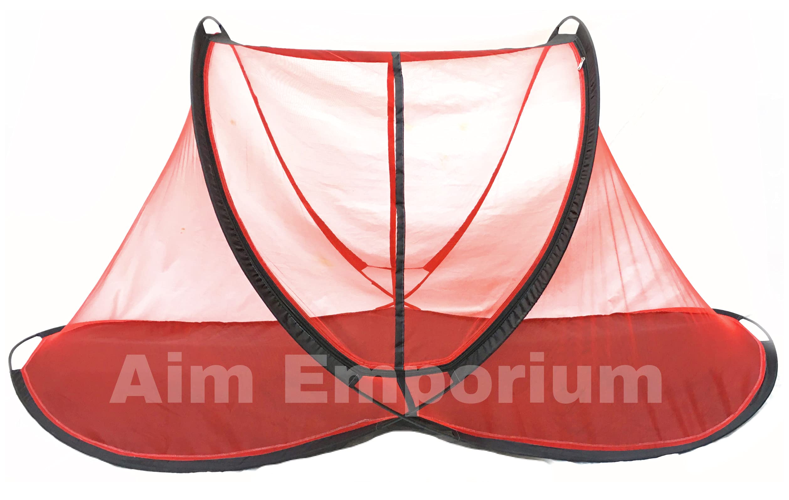 Aim Emporium Adults Single Bed Mosquito Net (Red) (B098B9BLKX) Amazon Price History, Amazon Price Tracker