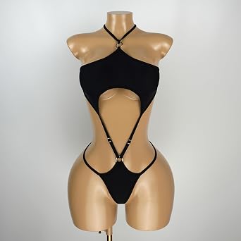 SHERRYLO One Piece Swimsuit Monokini for Women Sexy G String Thong Bathing Suit Womens Slingshot Bikini Swimsuits Swimwear