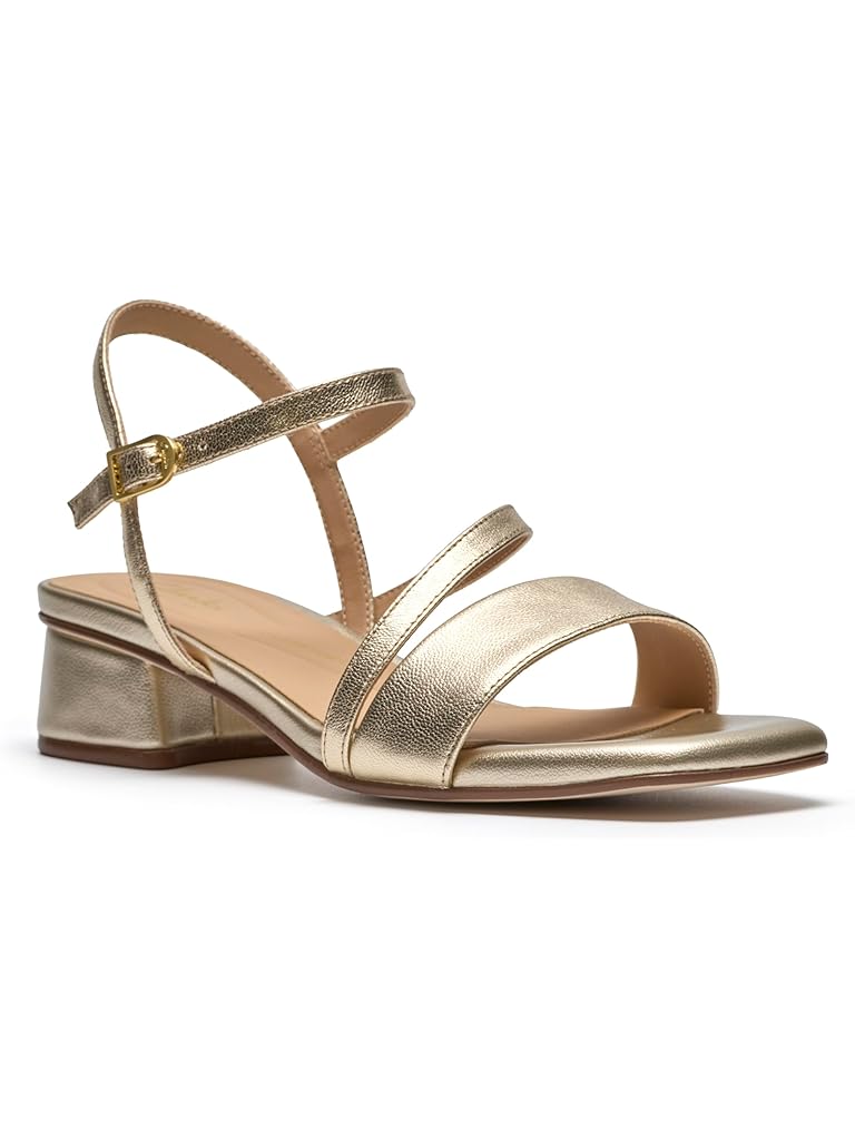 Gold Clarks Serina 35 Strap