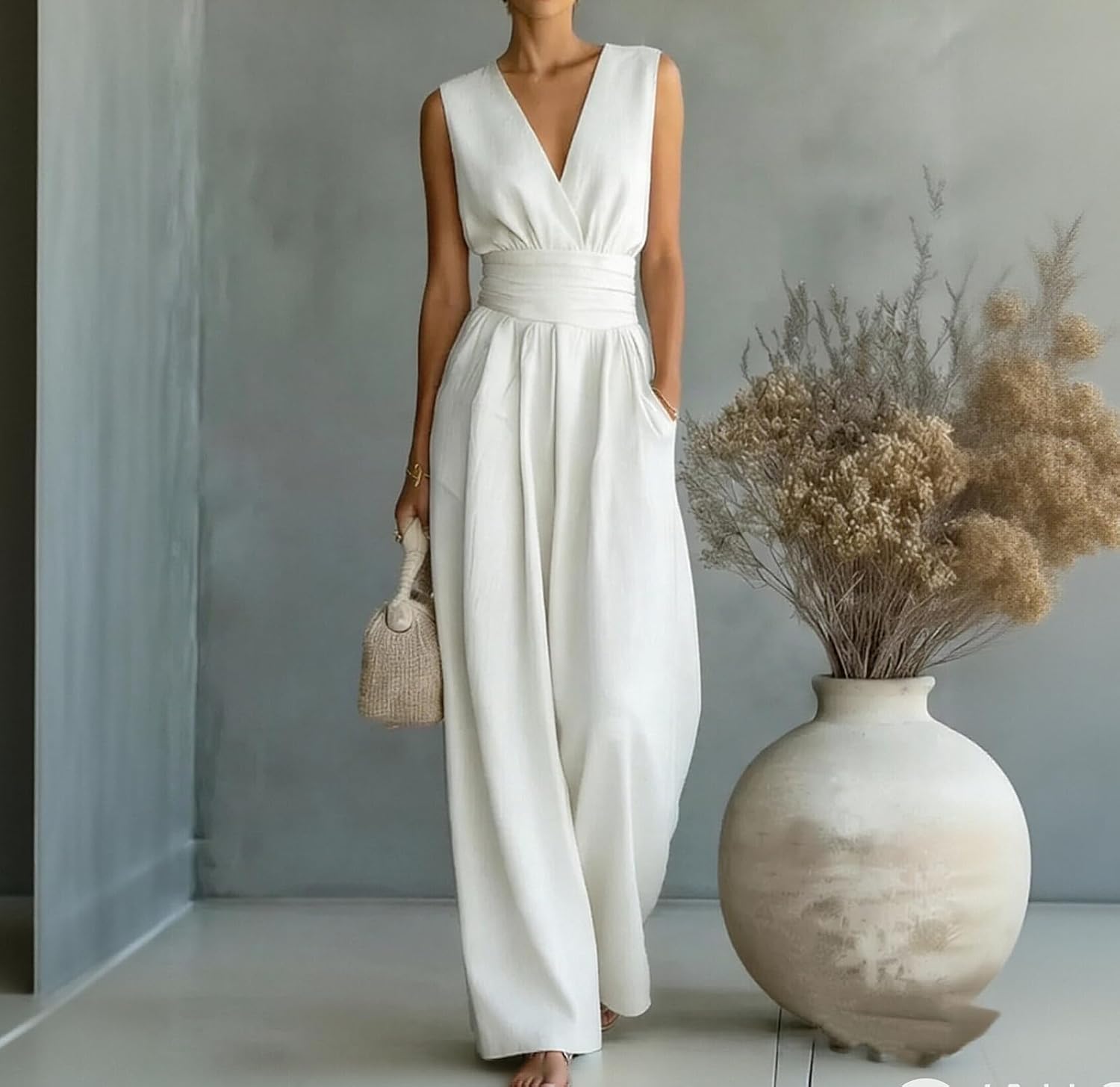 A white