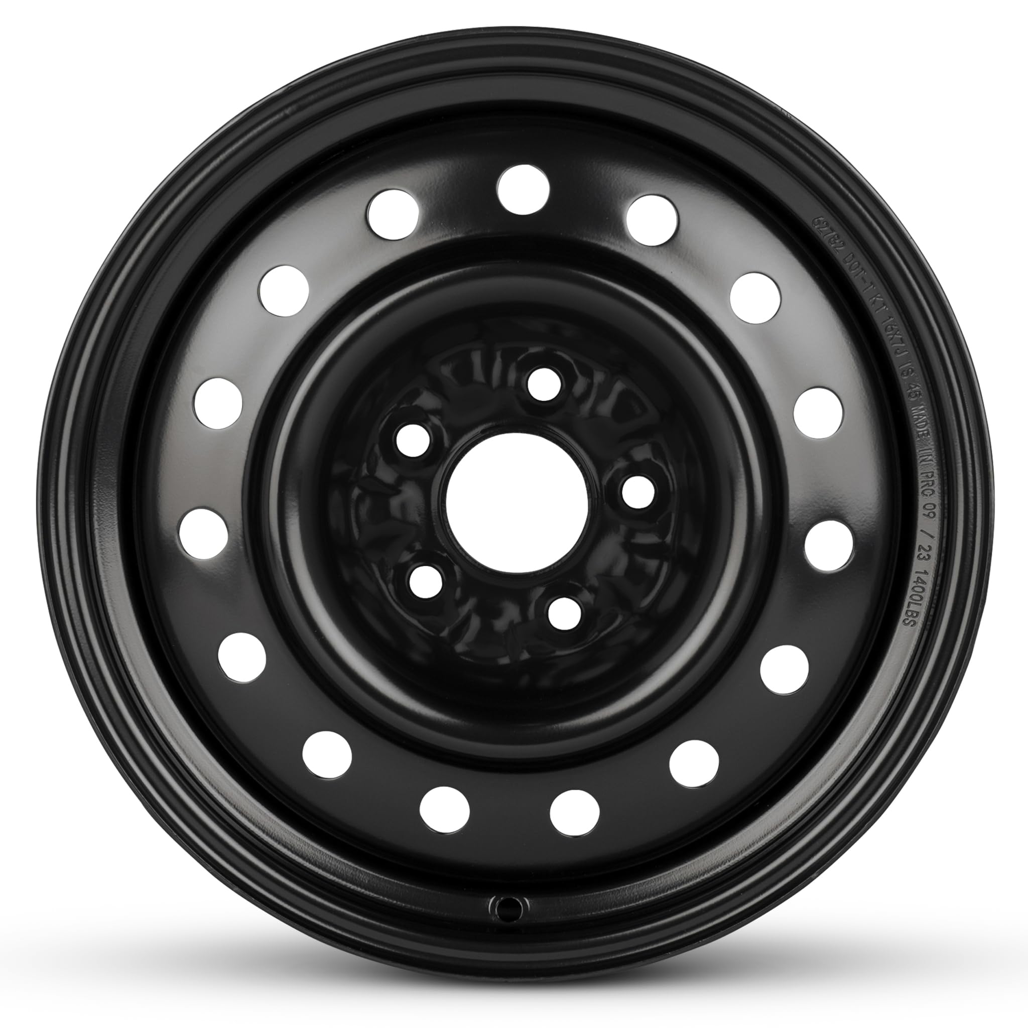 For 2019-2024 Nissan Altima 16 Inch Painted Black Rim - OE Direct Replacement - Road Ready Car Wheel