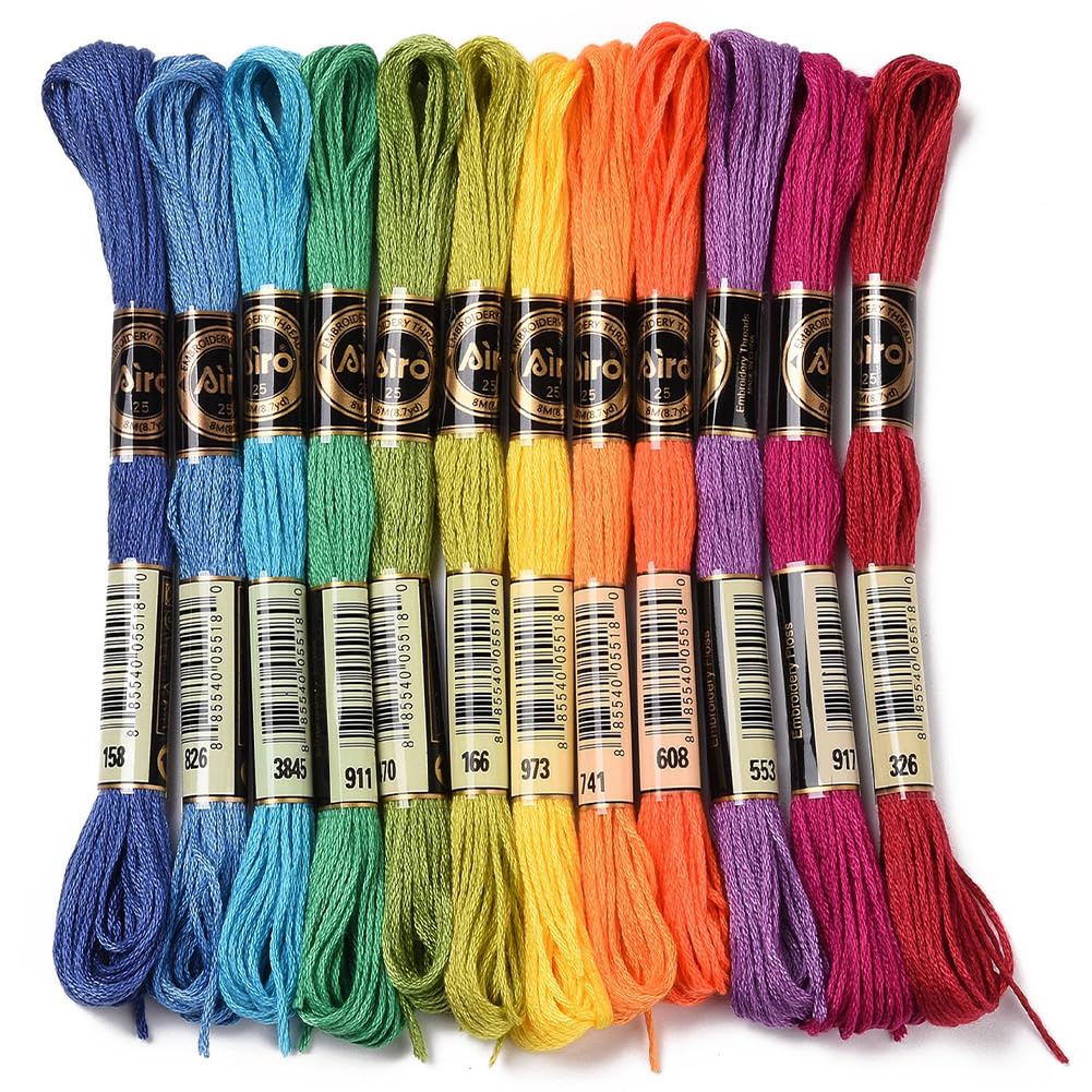 CABODYALS 96M Embroidery Thread Variegated for Jewelry Making Bracelet — image 1