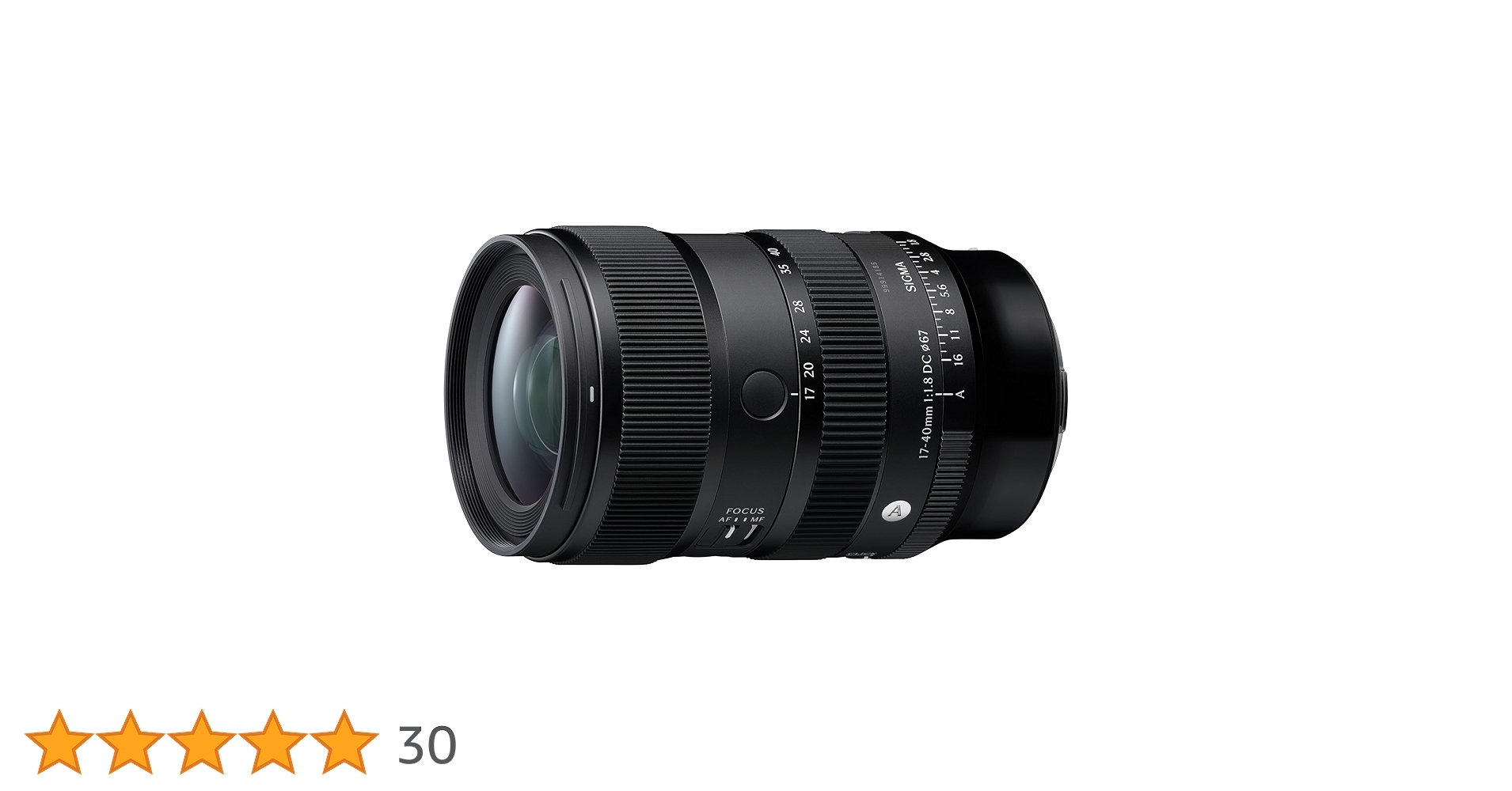 Amazon.co.jp: シグマ(Sigma) レンズ 17-40mm F1.8 DC FUJIFILM 富士