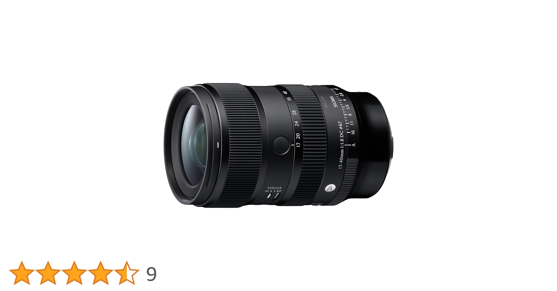Amazon.co.jp: シグマ(Sigma) レンズ 17-40mm F1.8 DC FUJIFILM