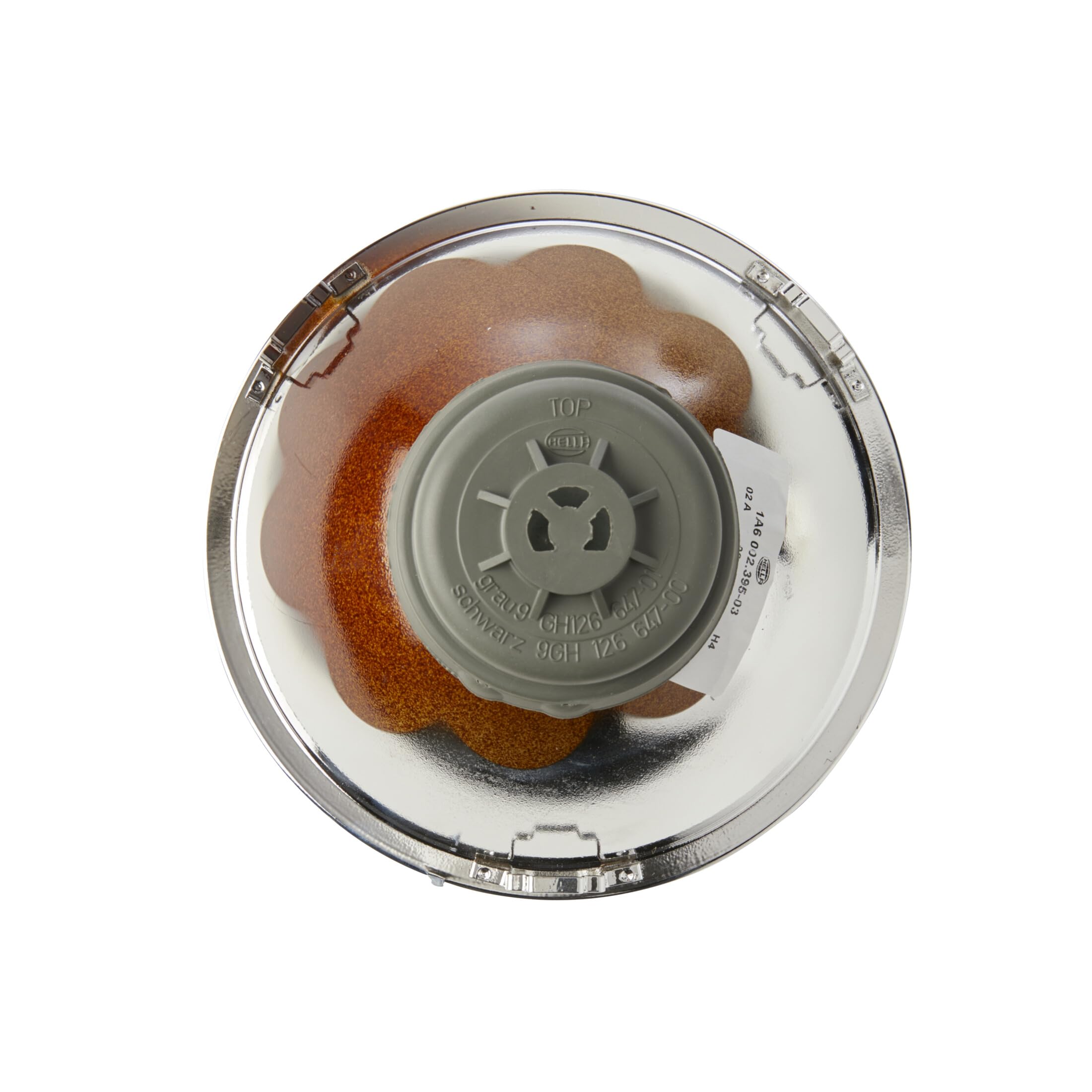HELLA 1A6 002 395-031 Halogen Zestaw, reflektor - 12V - okrągły - Liczba referencyjna: 20 - ECE - Szyba rozpraszająca wypukła - z lewej/z prawej