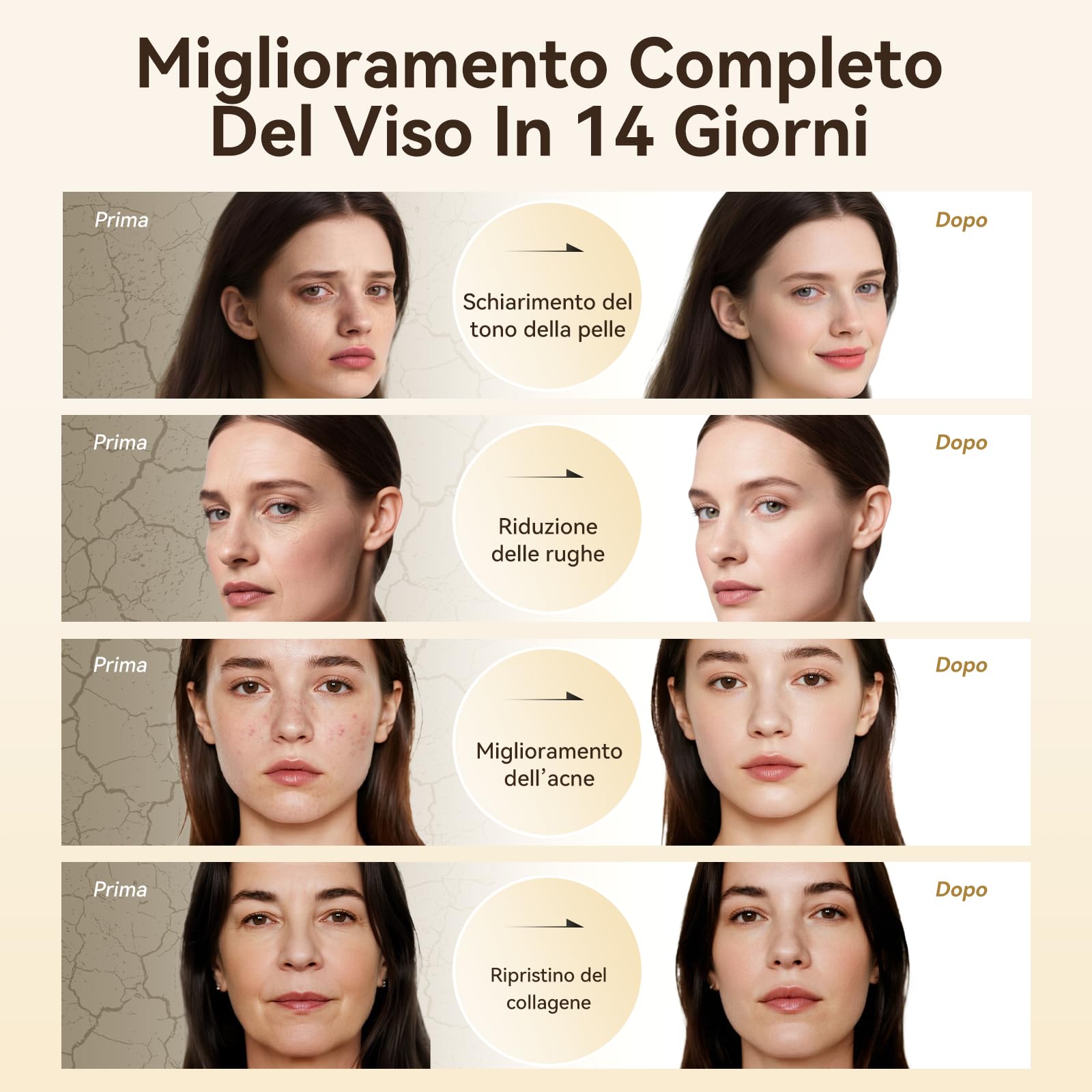 ANLAN Radiofréquence Visage 24K Oro Appareil Anti Rides Visage | EMS Appareil Massage Visage avec 3 Modes, 3 Niveaux pour Soins Domicile, Voyages,Cadeau de Fête