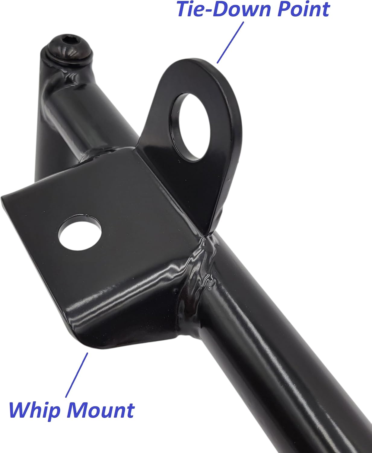 Polaris RZR, Pro XP, Pro S, Turbo R, Pro R Spare Tire Mount with Dual Flag Mounts, 2020-2026
