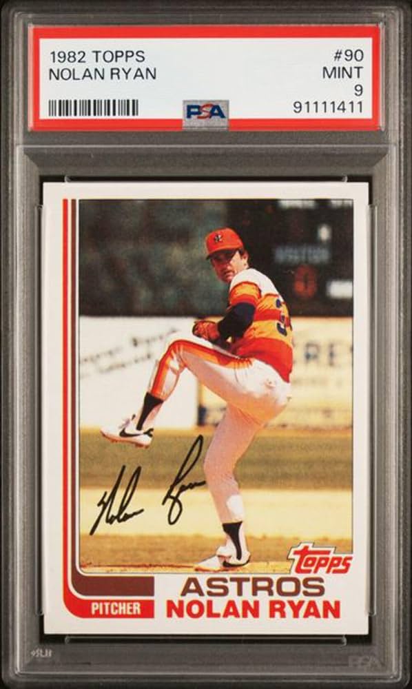 nolan ryan graded cards 1979 Topps Baseball card #115 PSA NM-MT 8 (OC) 189438. 1983 Topps Nolan Ryan |