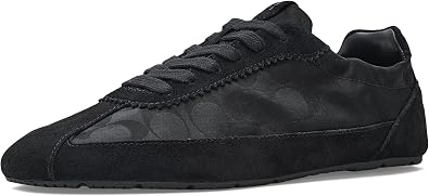 Coach Mens Soft Sneakers with Signature Nylon