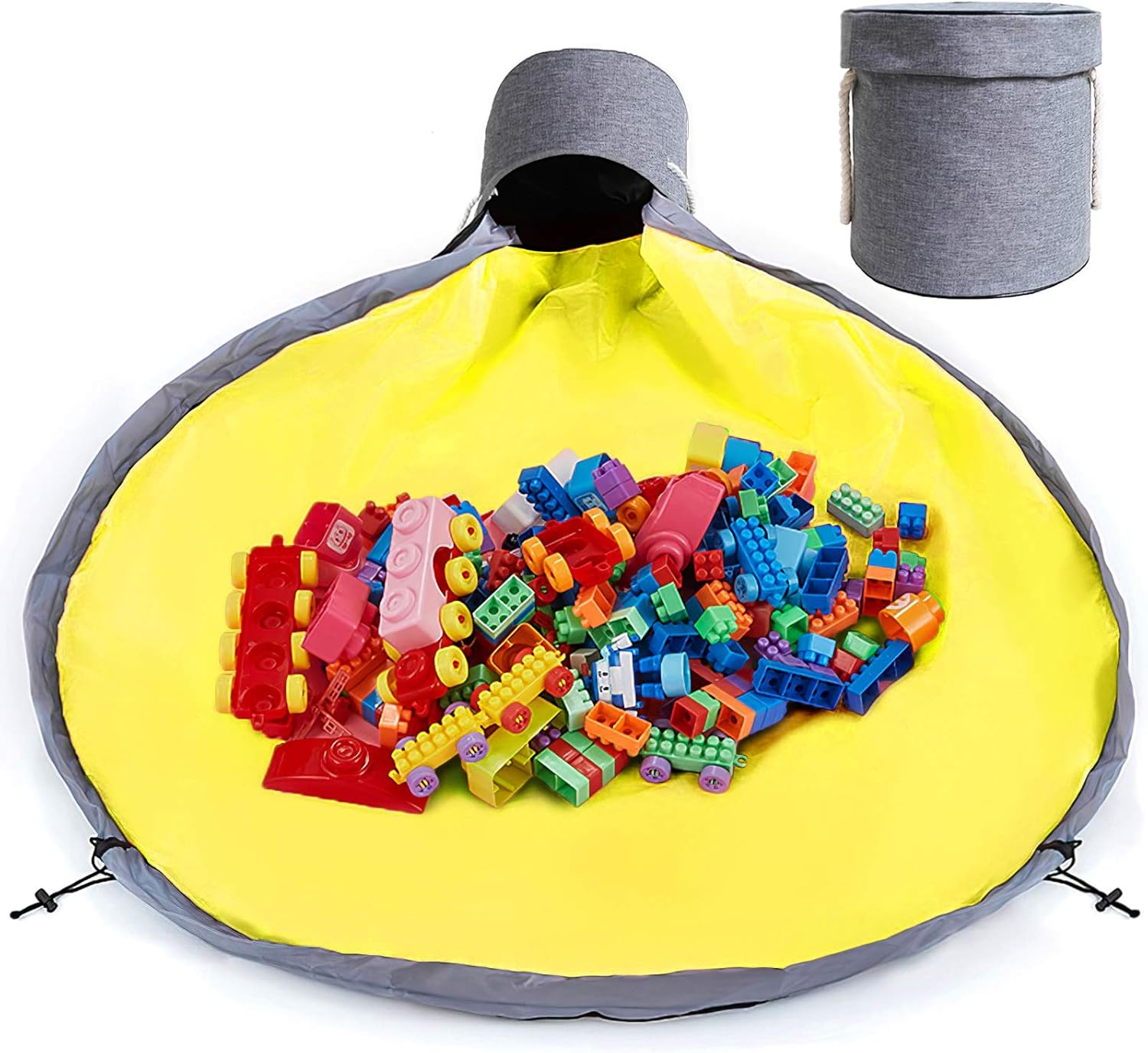 ACOOLOO Toy Storage Bag and Play Mat, Outdoor Quick Toy