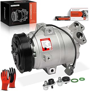 A-Premium Air Conditioner AC Compressor with Clutch Compatible with Mazda 6 2003-2008 3.0L