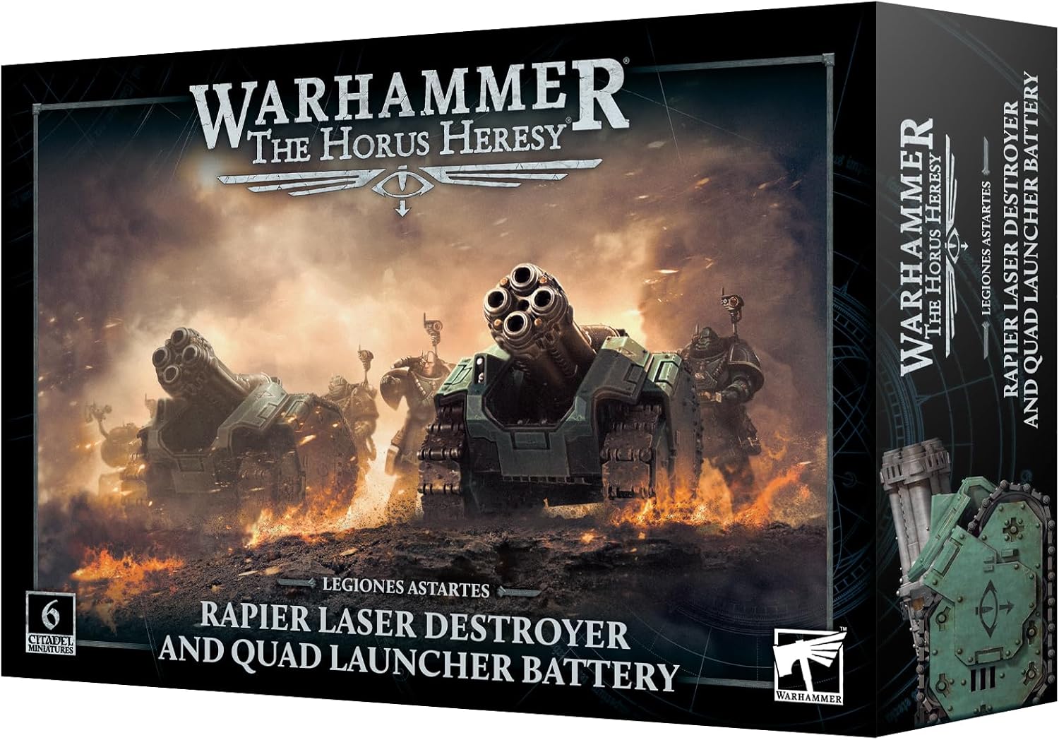 Games Workshop Legiones Astartes: Rapier Laser Destroyer and Quad Launcher Battery