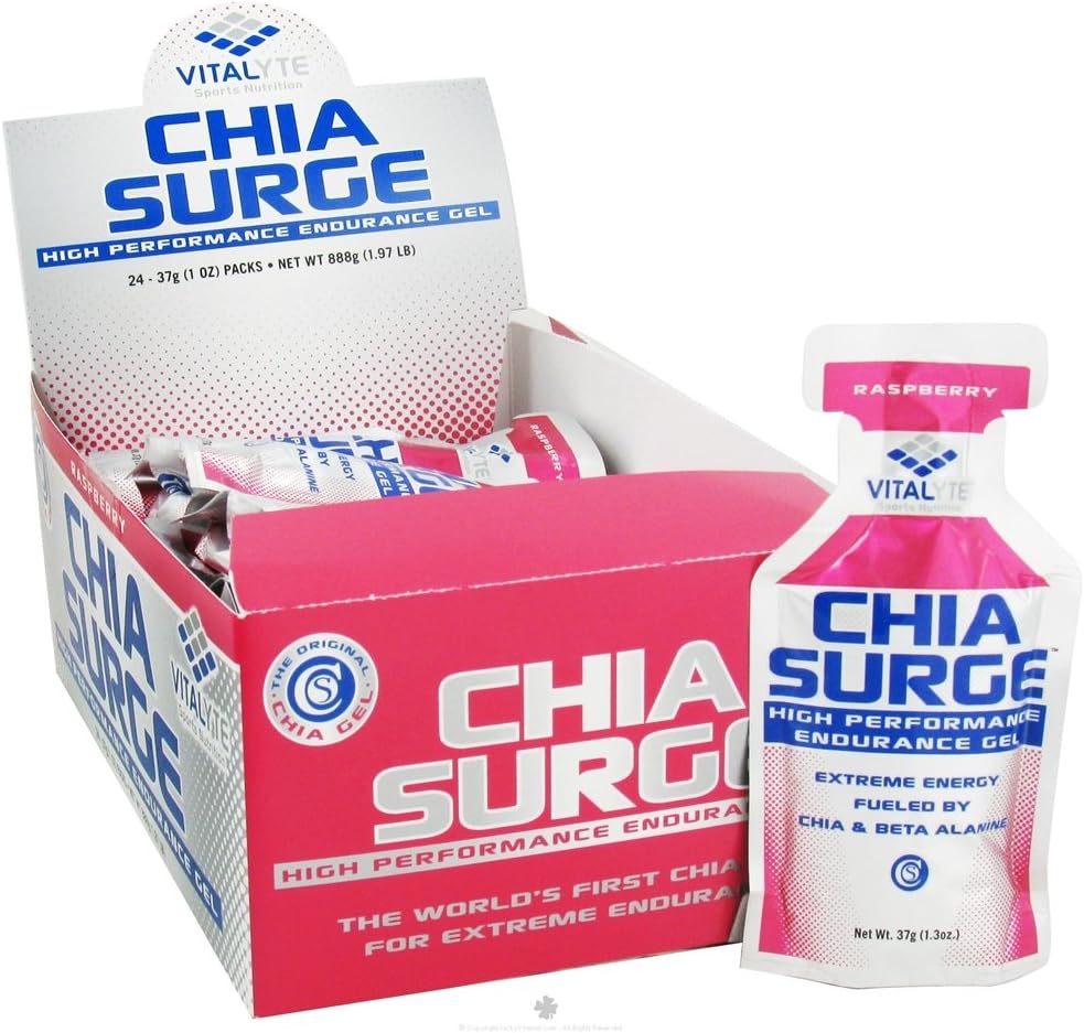Chia Surge Energy Gel - Raspberry (Box of 24)