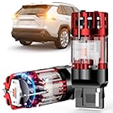 ZONBEAM 7440 7440NA WY21W Amber LED Rear Turn Signal Bulbs for 2013 2014 2015 2016 2017 2018 2019 2020 2021 2022 2023 2024 2025 Toyota RAV4 No Hyper Flash