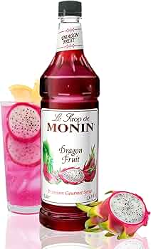 Amazon.com: Monin - Dragon Fruit Syrup, Great for Cocktails and