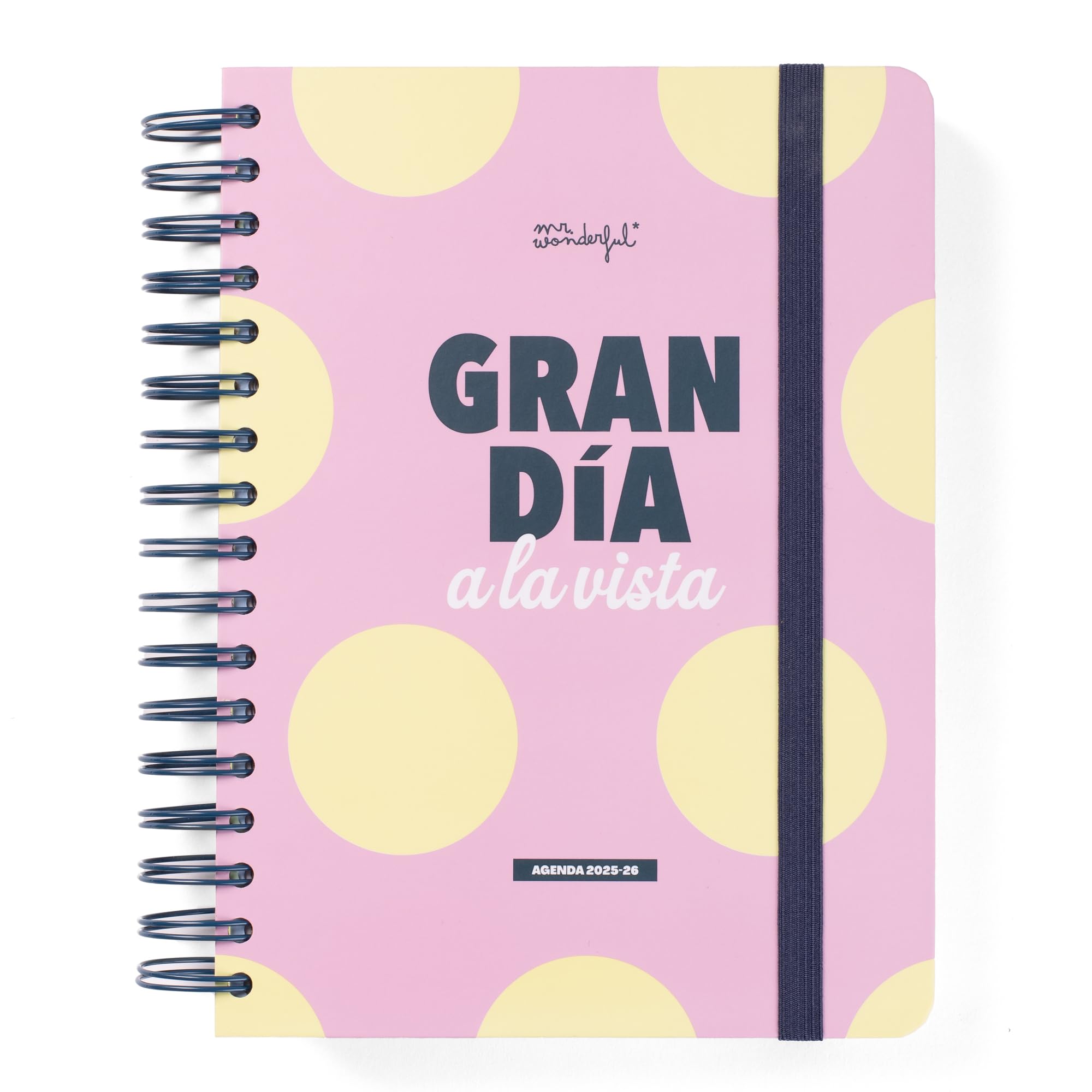 Mr.Wonderful – Wonder School Agenda 2025 – 26 Daily – School Agenda with Daria Organization – Great Day to View