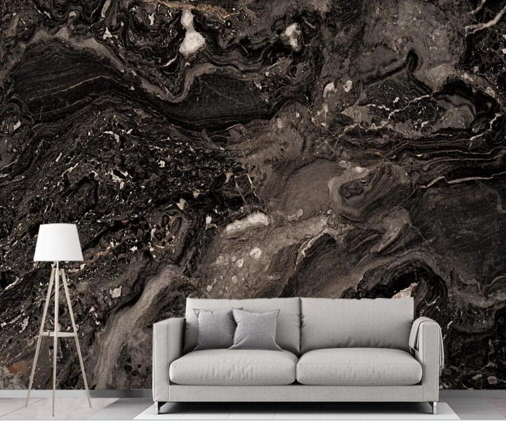 Papier peint mural 3D effet marbre autocollant amovible pour salon