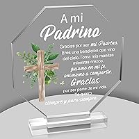 Vista 11 de Yopyame Regalos de Cumpleaños para Mamá en Español - Regalos para Mamá de Acrílico para Decoración de Escritorio de Oficina Recuerdos Pesos de Papel