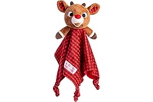 Baby's First Christmas Blanket: Rudolph the Red-Nosed Reindeer Snuggler