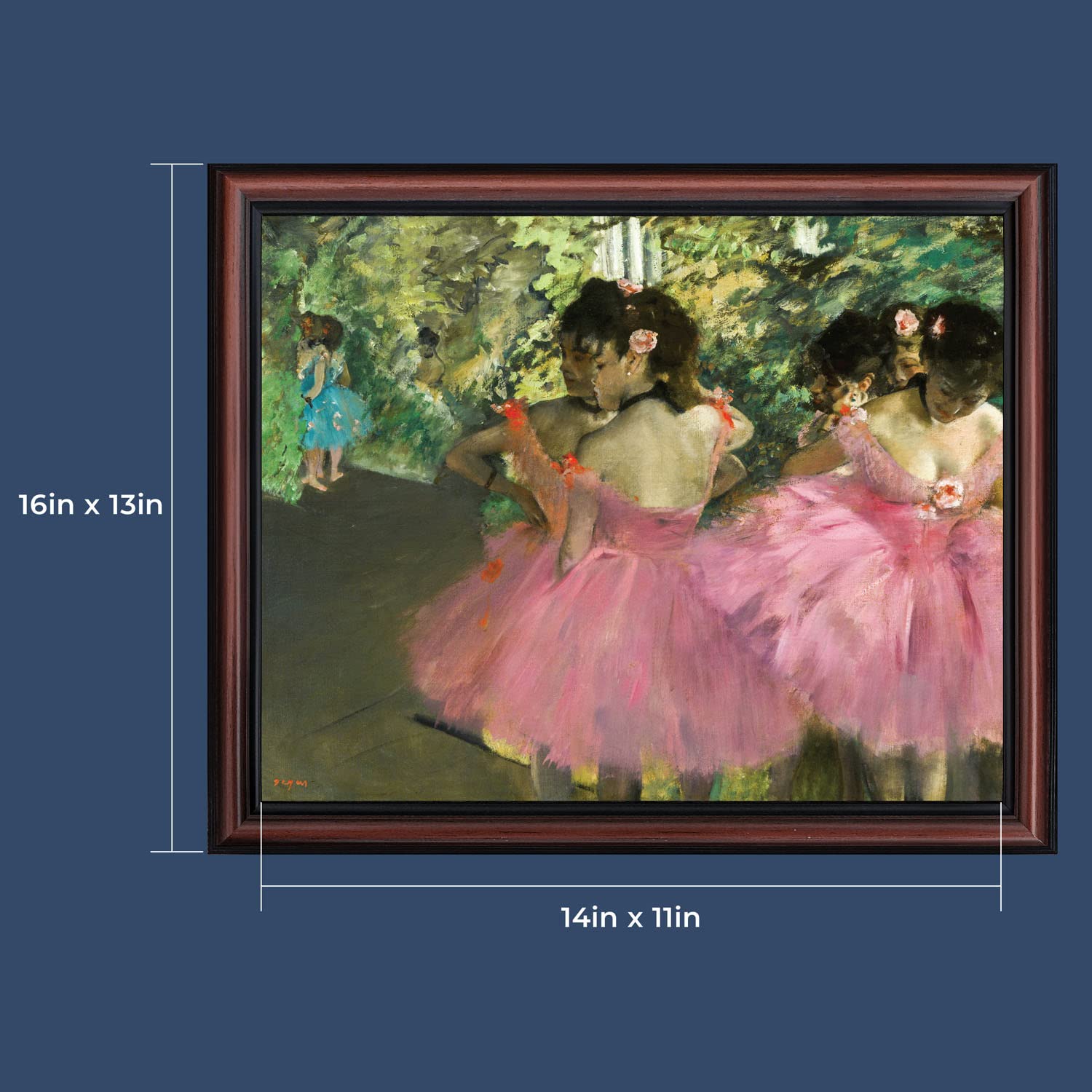 Affiche edgar degas art mural ballerine affiche dé danseuse
