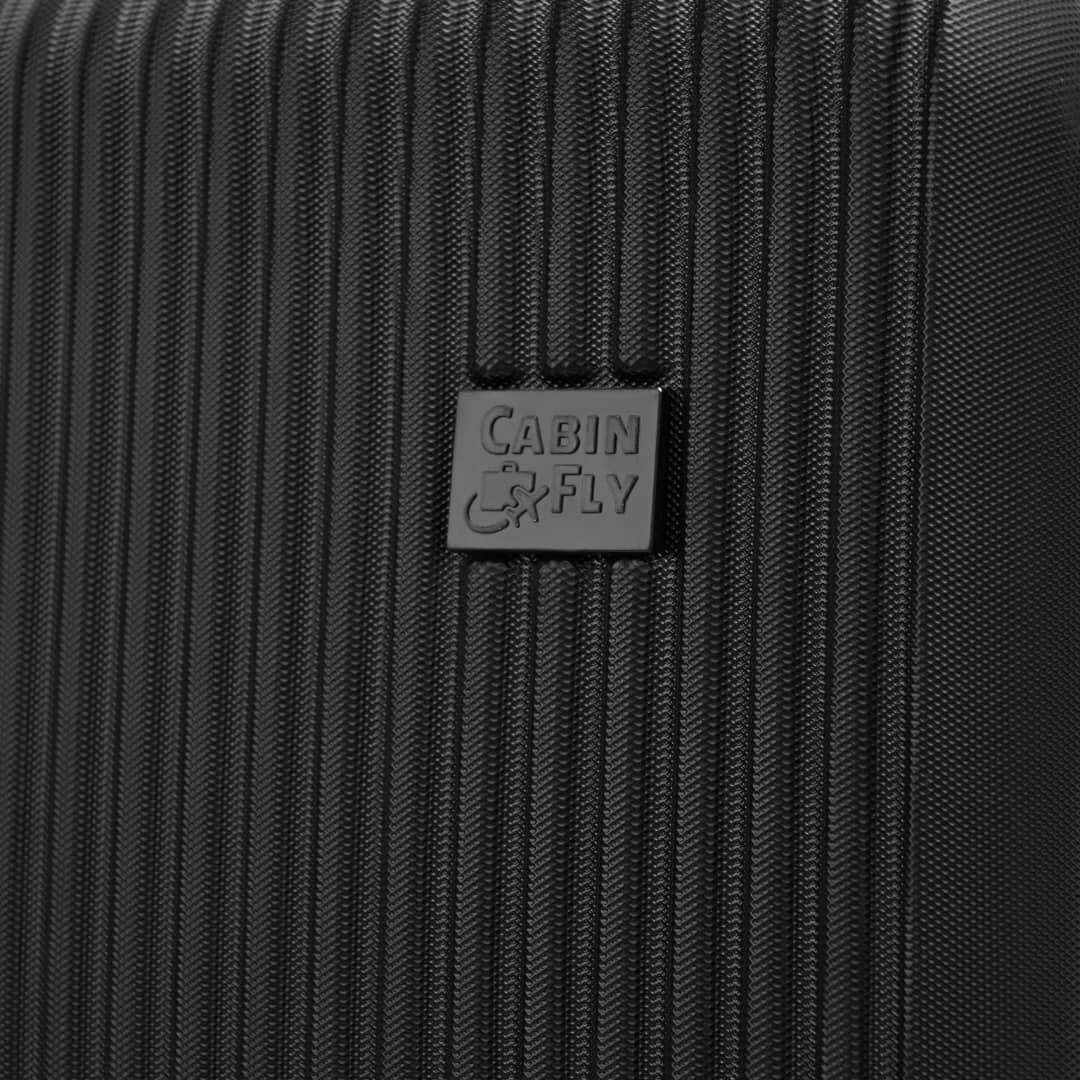 Cruisair 40x30x20cm, 55x40x20cm, 55x40x23cm, 55x35x25cm walizka, czarny, 55x40x23cm, Walizka
