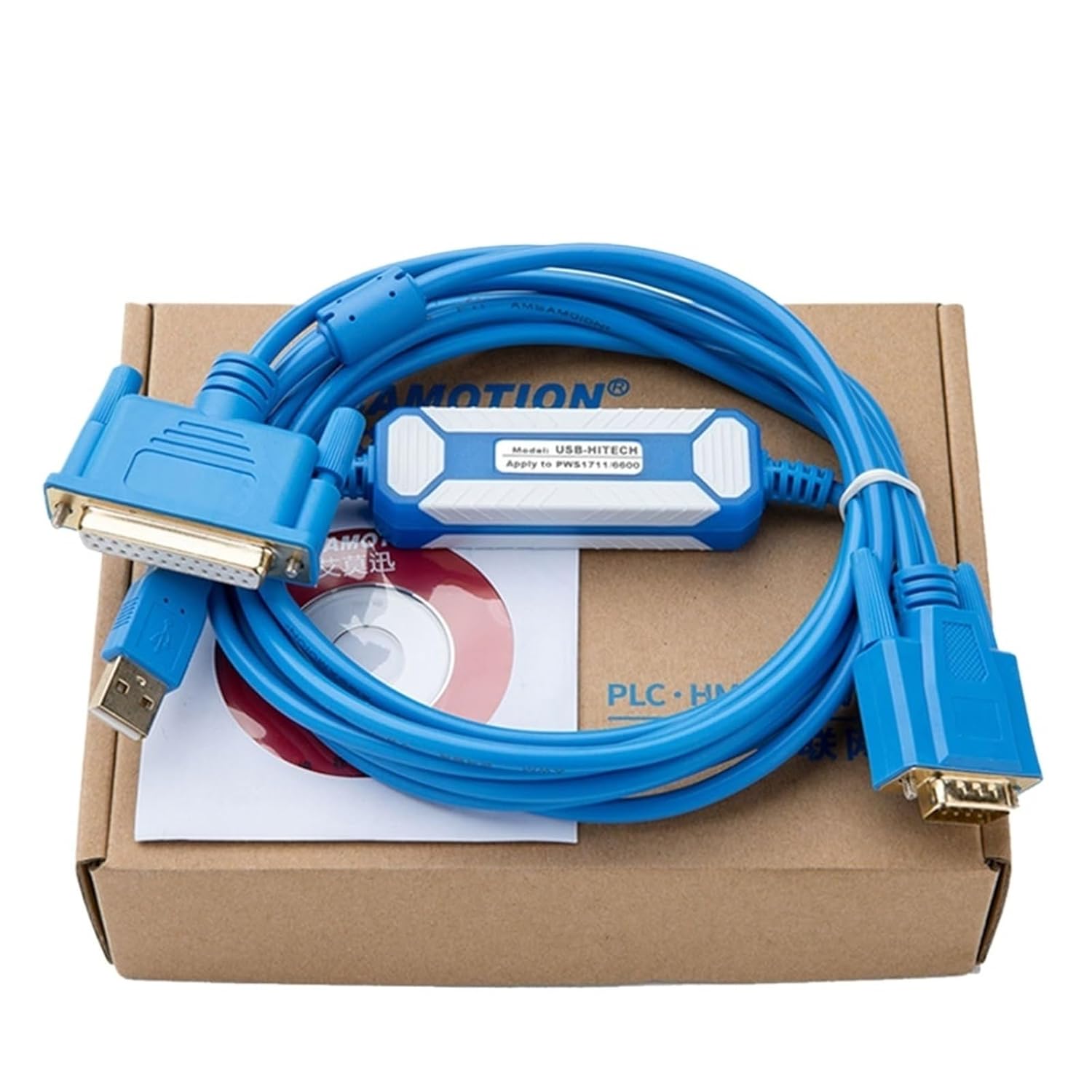 USB-UG00C-T Isolated Adapter for POD UG Series Touch Panel HMI USB Download Cable USBUG00CT UG00C-T Communication Cable(Gold Plated Type)