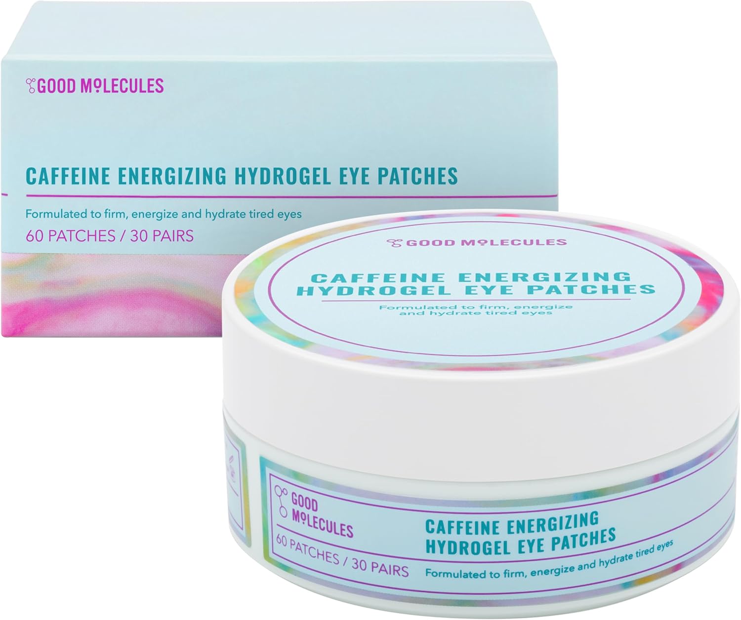 Good Molecules Caffeine Energizing Hydrogel Eye Patches Eye Mask with