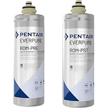 Pentair Everpure ROM-PFK Quick-Change Cartridge Twin Pack, EV929670