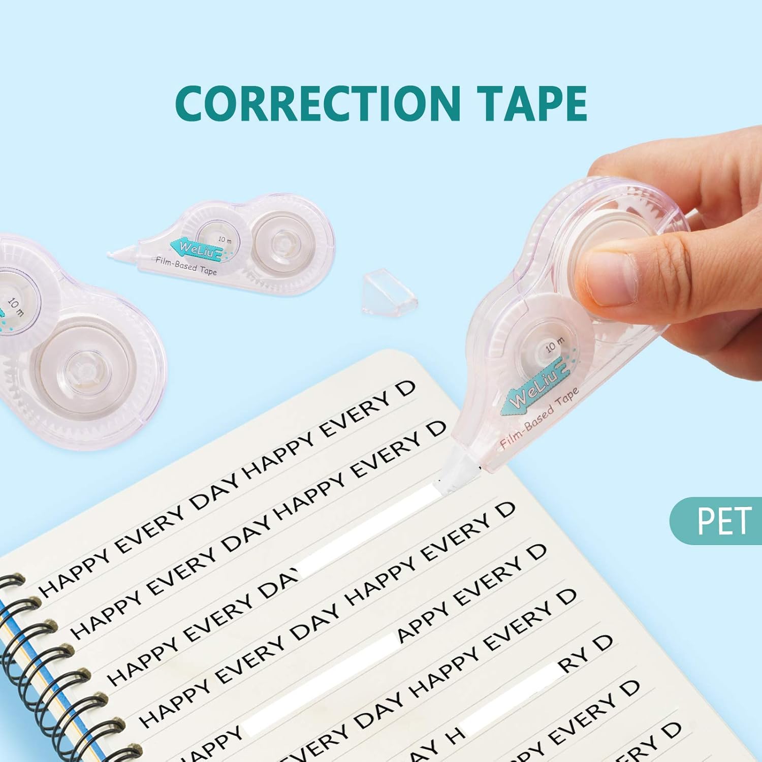 WeLiu Correction Tape, White, 16 count : Office Products