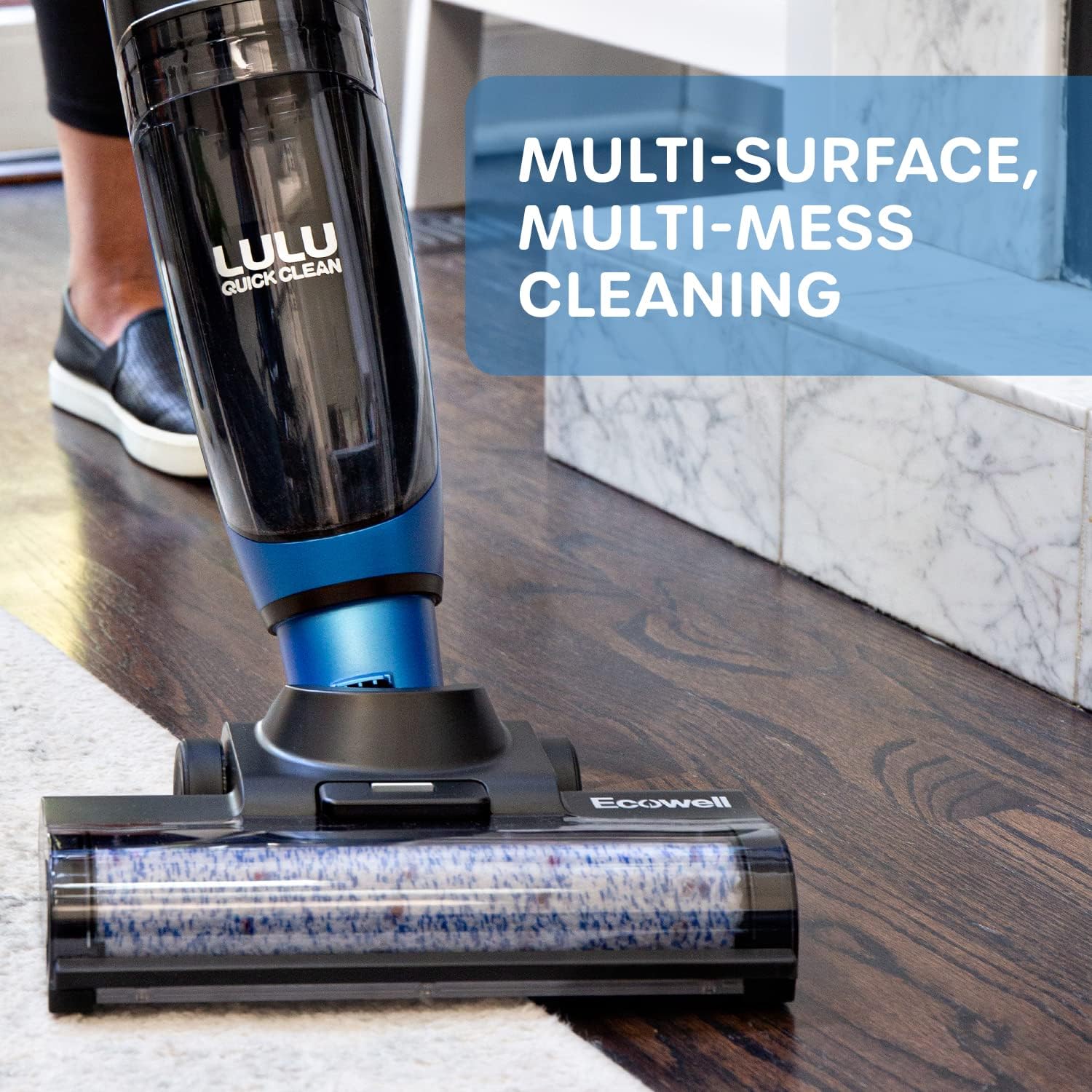 Ecowell LULU Quick Clean P04 cleaning multiple surfaces