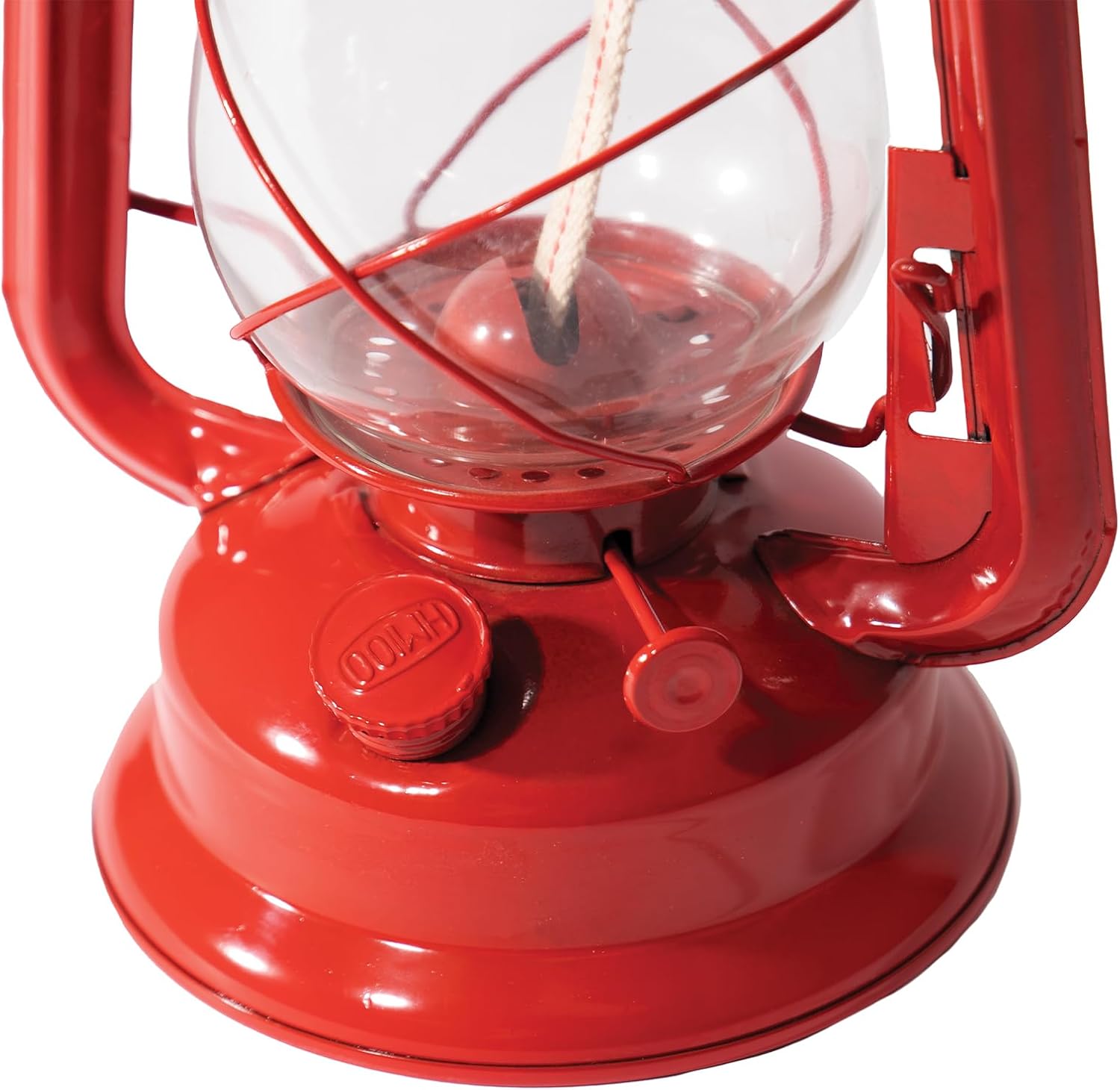 Rothco Red Kerosene Lantern 12"" Tall