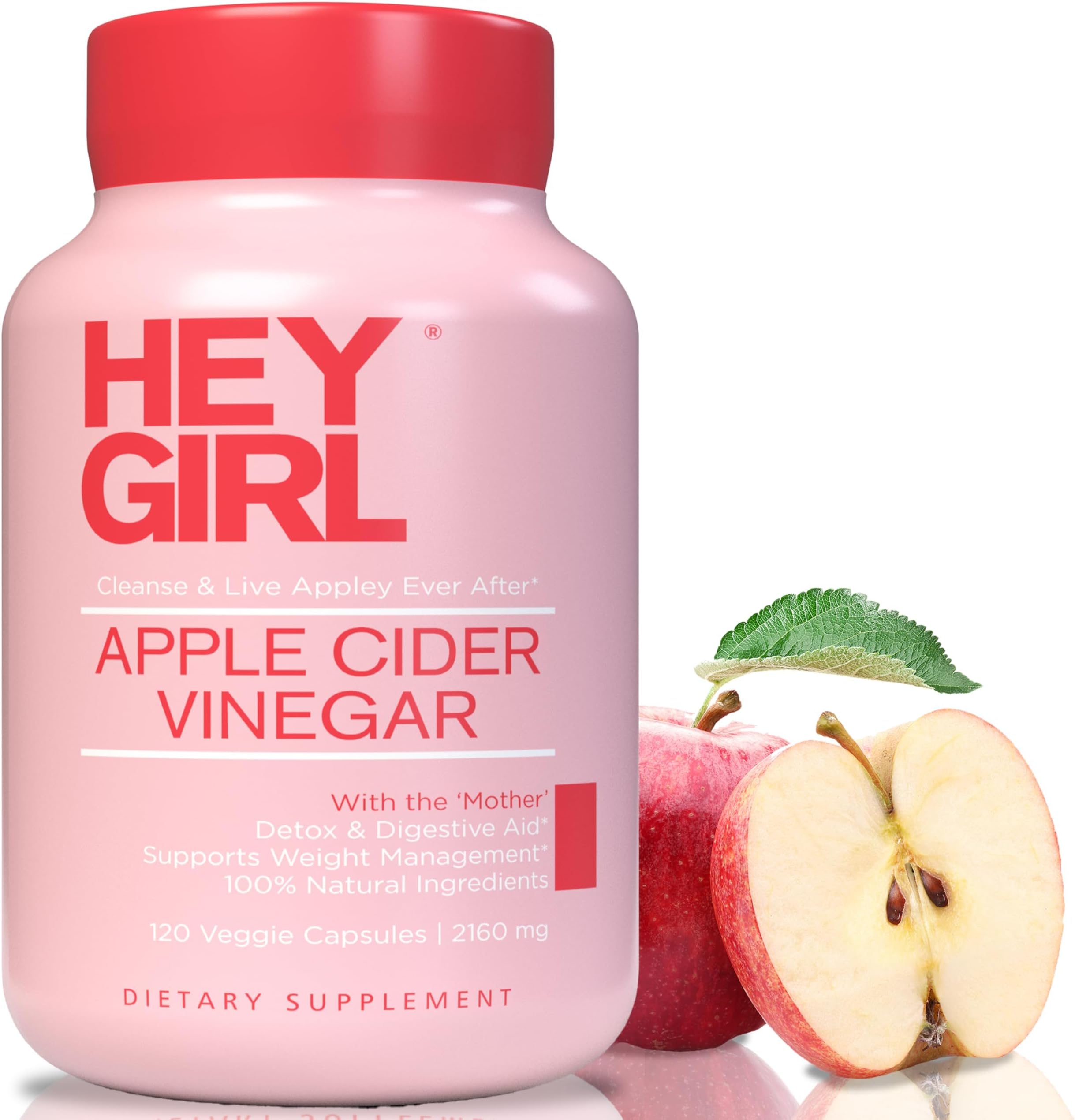 HEY GIRL NUTRITION Apple Cider Vinegar Capsules