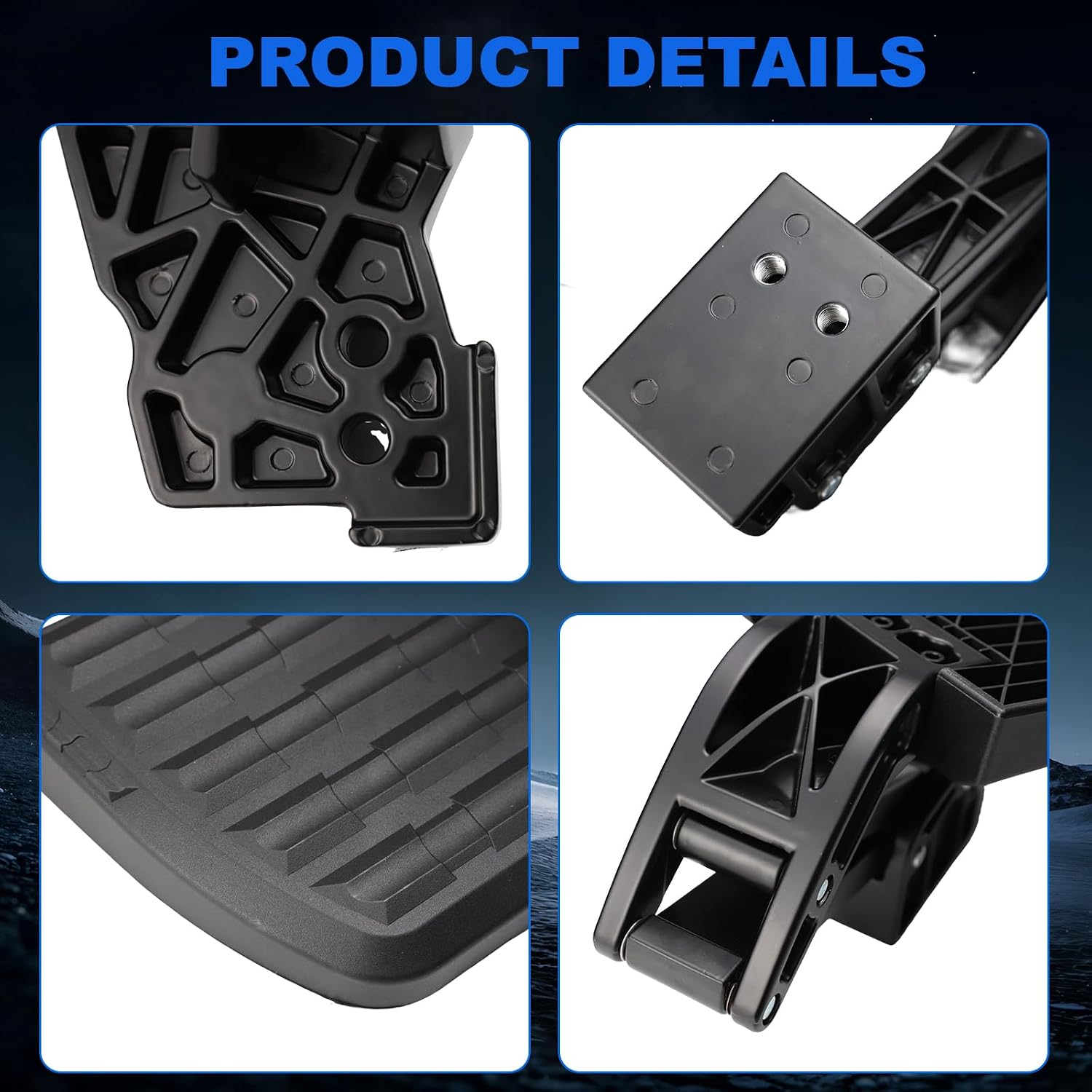 Rear Bed Step Retractable Bumper Folding for 2022-2026 Toyota Tundra
