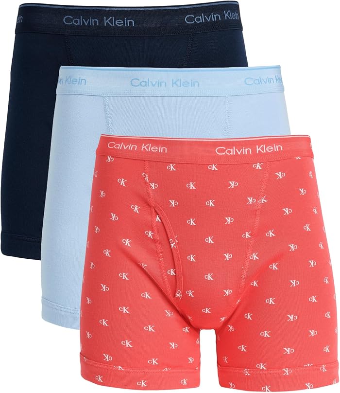 Мужские трусы-боксеры Calvin Klein Cotton Classics, 3 пары