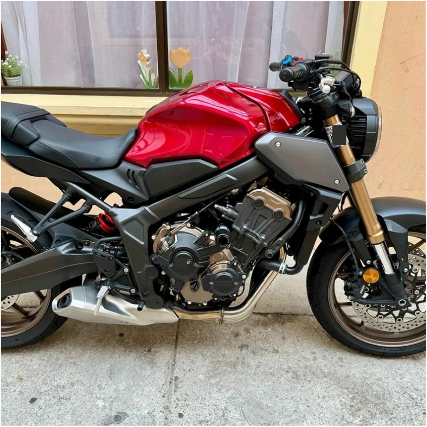 Compatible with CMX500 2017-2023 2024 Motorcycle Frame Sliders Crash Protector Falling Protection(Blue)