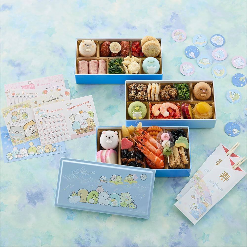 Amazon.co.jp: [ベルメゾン] おせち 2026 すみっコぐらし 3段重