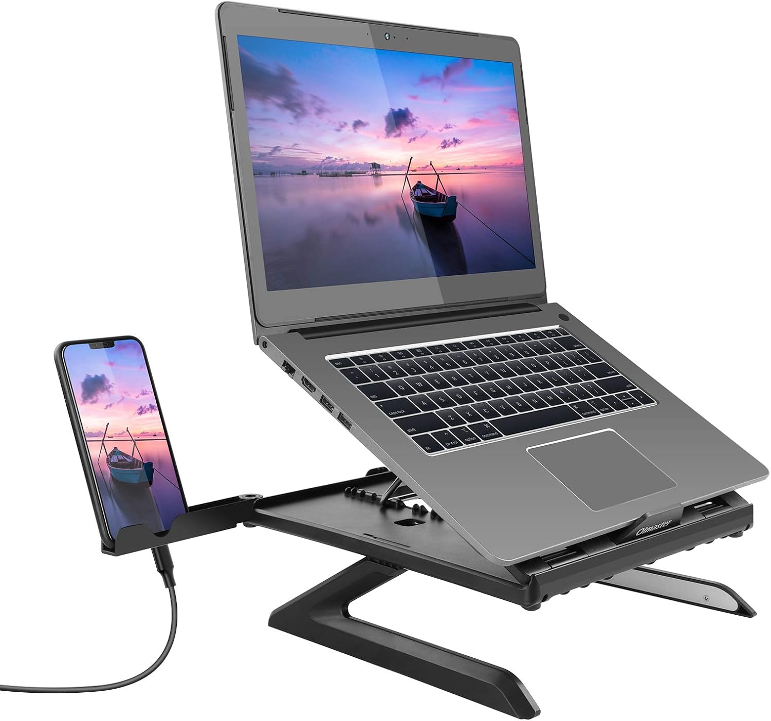 Laptop Stand Adjustable MultiAngle Laptop Stand with HeatVent