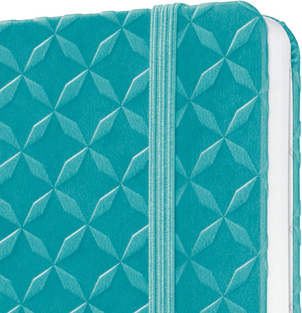SIGEL JN103 Notebook Jolie, approx. A5, lined, hardcover, design aqua Green, turquoise, approx. A5 (13,5 x 20,3 cm) - Image 4