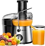 Juicer Machine, Airon Centrifugal Juicer Extractor, Max Power 800W, 3