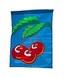 Cherry Themed Garden Flag Outdoor Decor